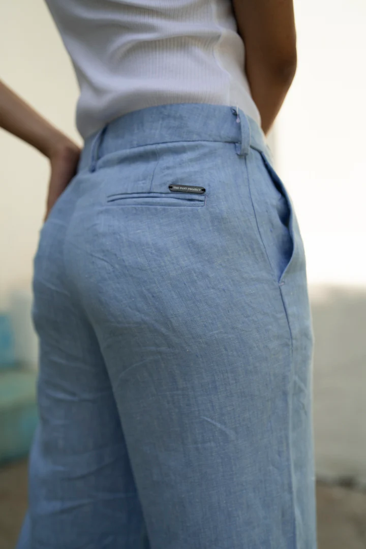 Lakshadweep 100% Linen Pant - Women - Image 6