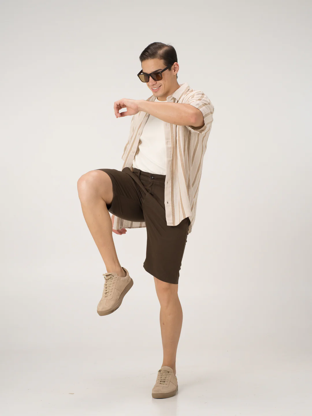Acron Brown Chino Shorts - Image 10