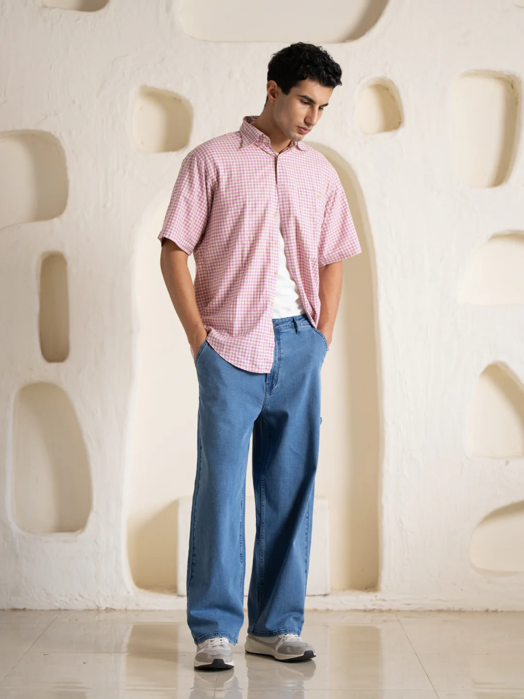 Aegean Blue Baggy Fit Jeans - Image 6