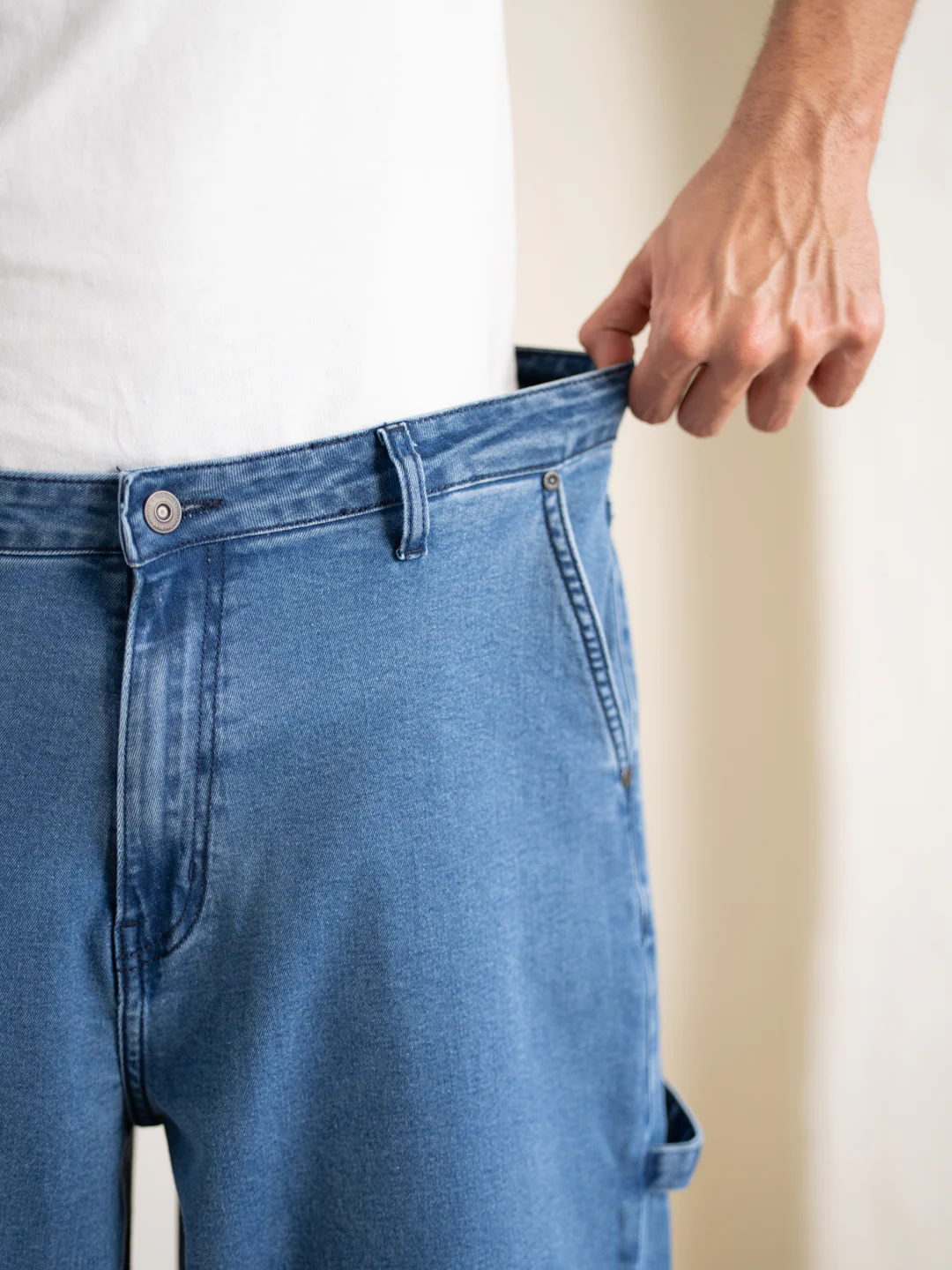 Aegean Blue Baggy Fit Jeans - Image 9