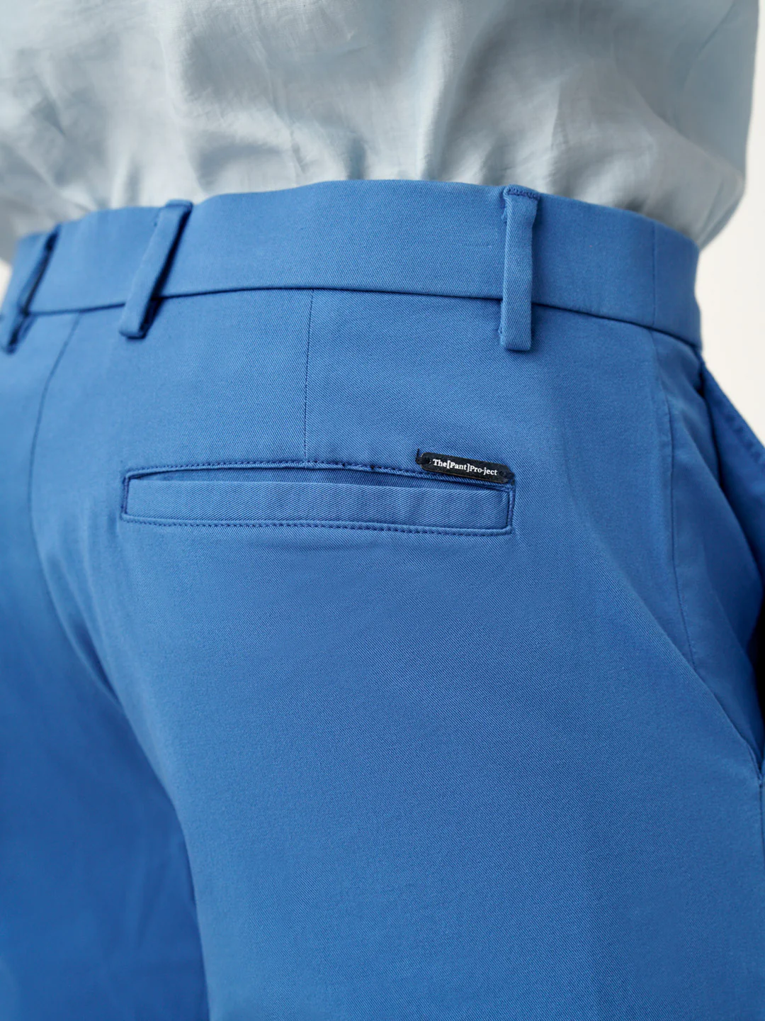 Airforce Blue Stretch Chinos - Image 5