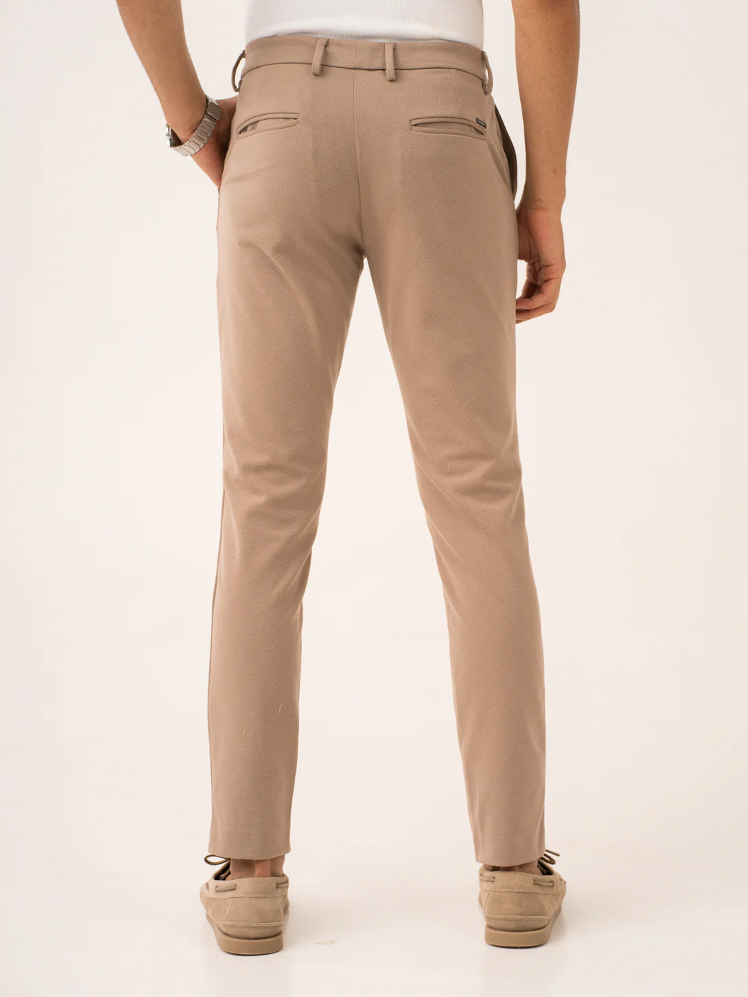 Analog Beige Twill Power-Stretch Pants - Image 6