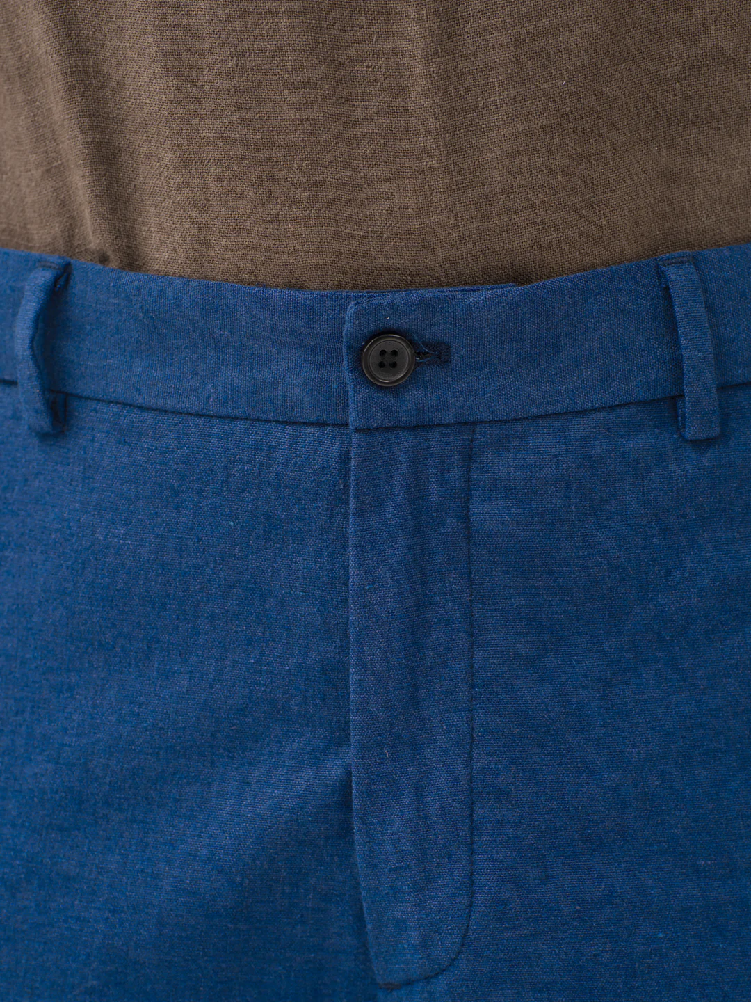 Aqualon Blue 100% Linen Pants - Image 10