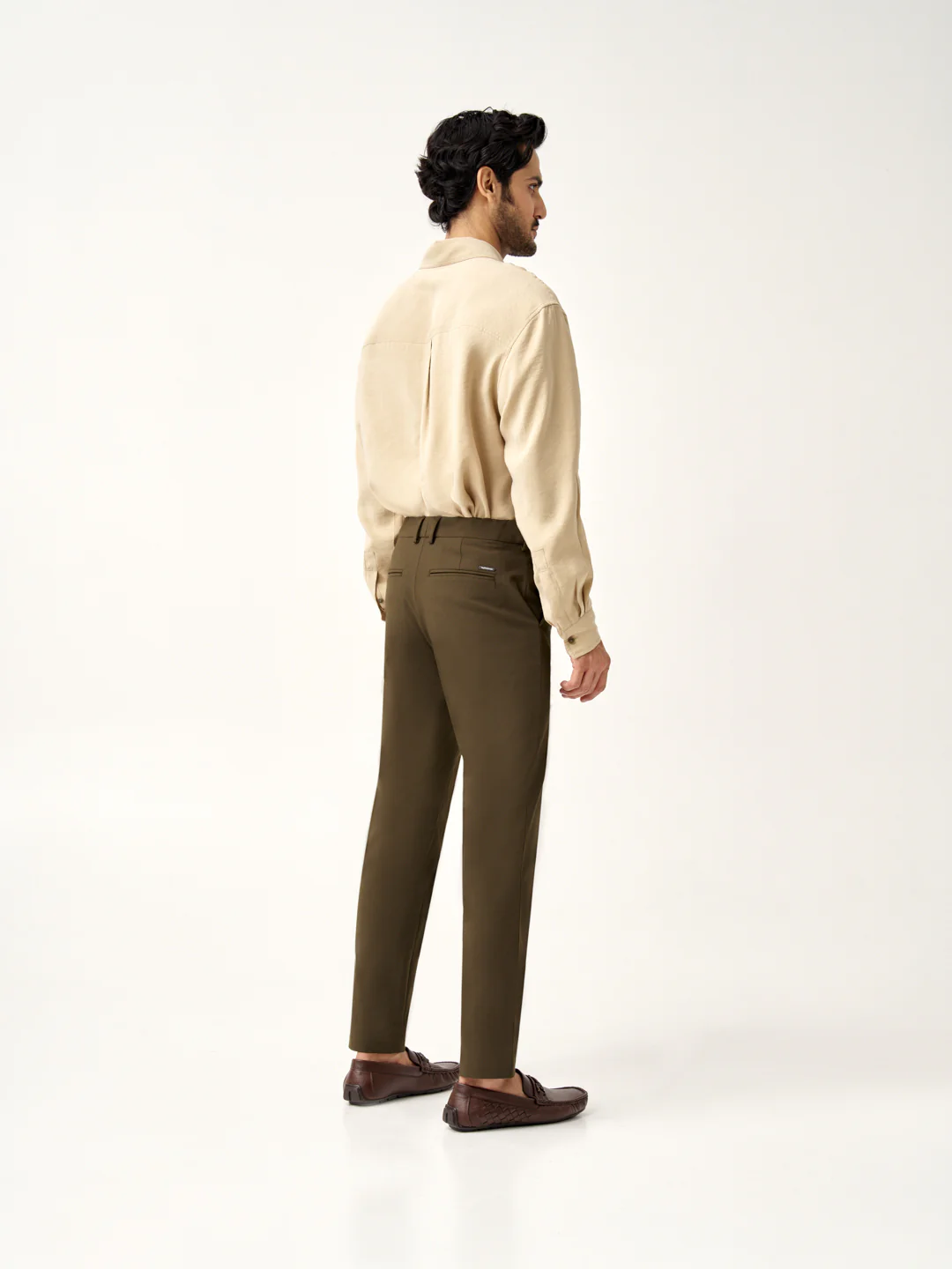 Army Olive Stretch Pants - Image 10