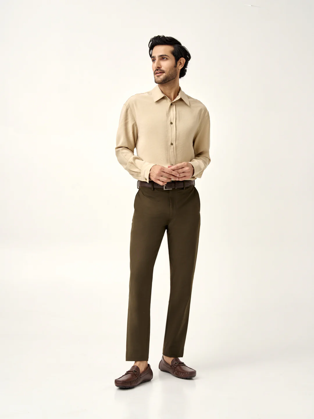 Army Olive Stretch Pants - Image 5