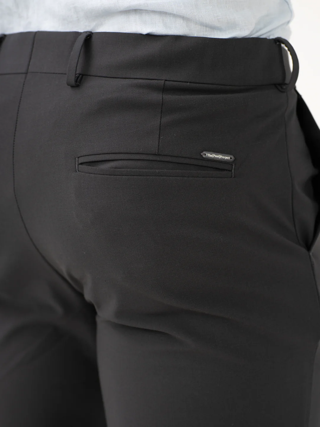 Timeless Grey Slim Fit Stretch Formal Pants - Image 9