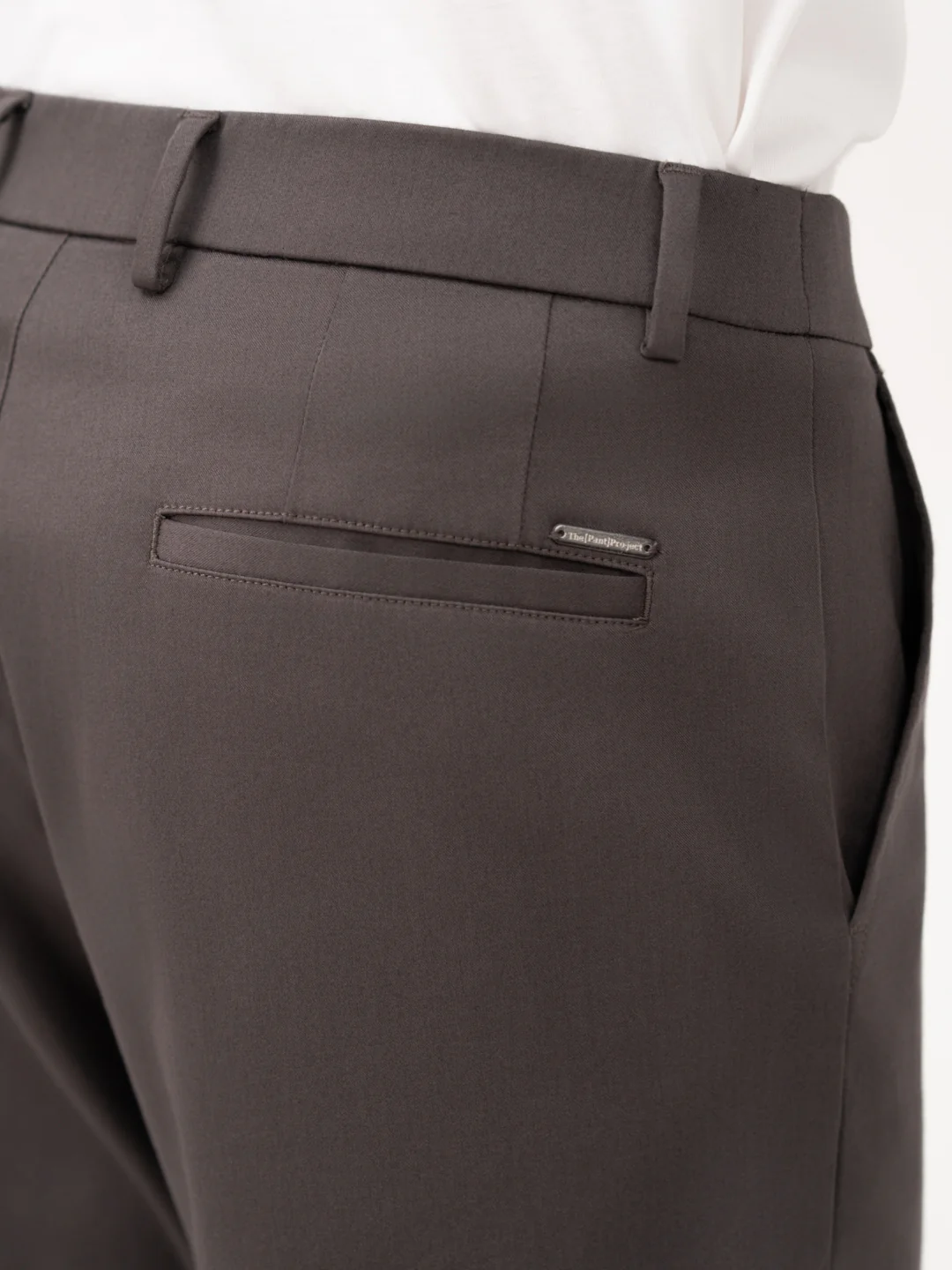 Ashvane Grey Relaxed Fit Stretch Chinos for Men - Image 7