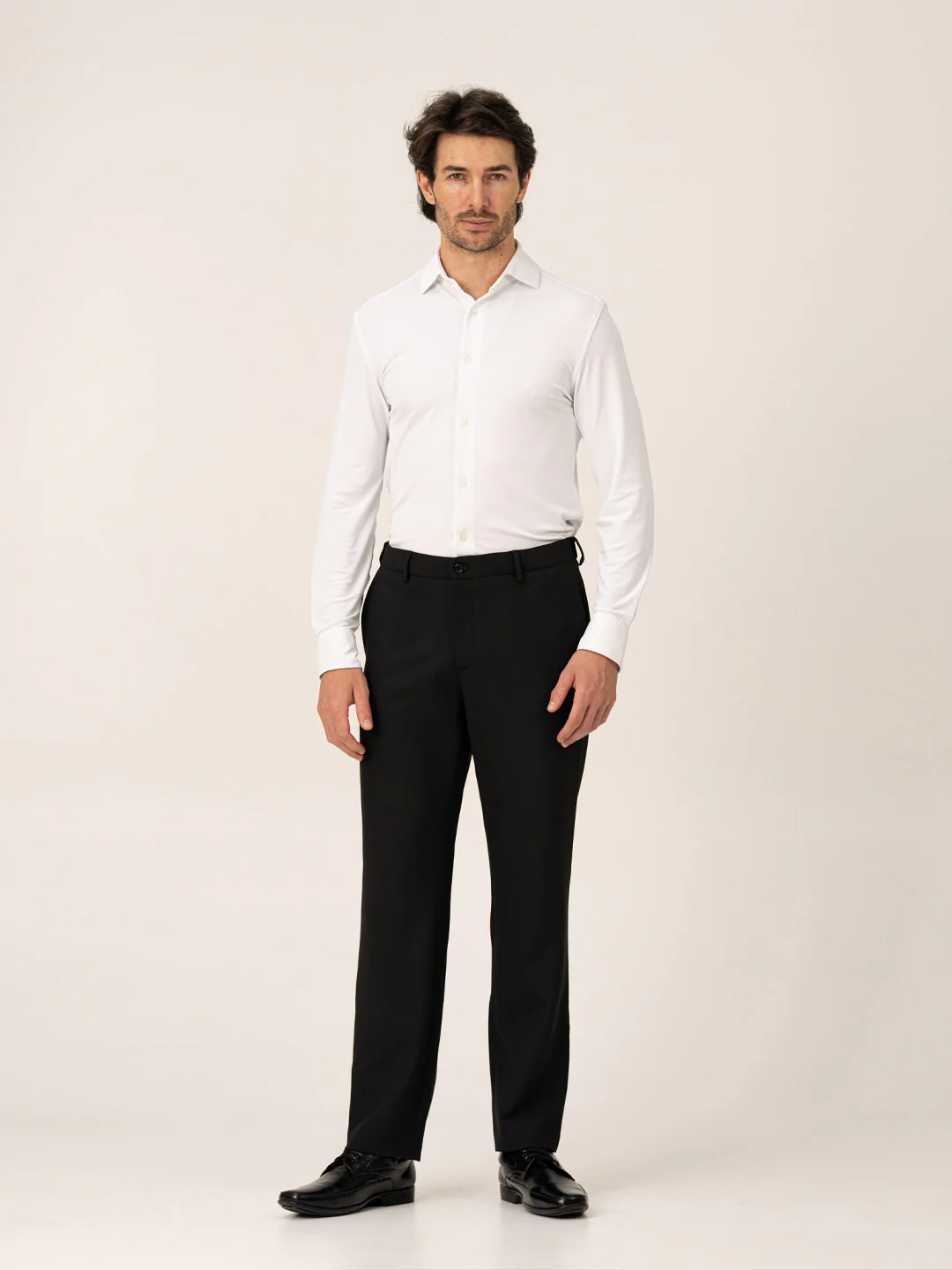 Authority Black Pro.Stretch Formal Trousers - Image 5