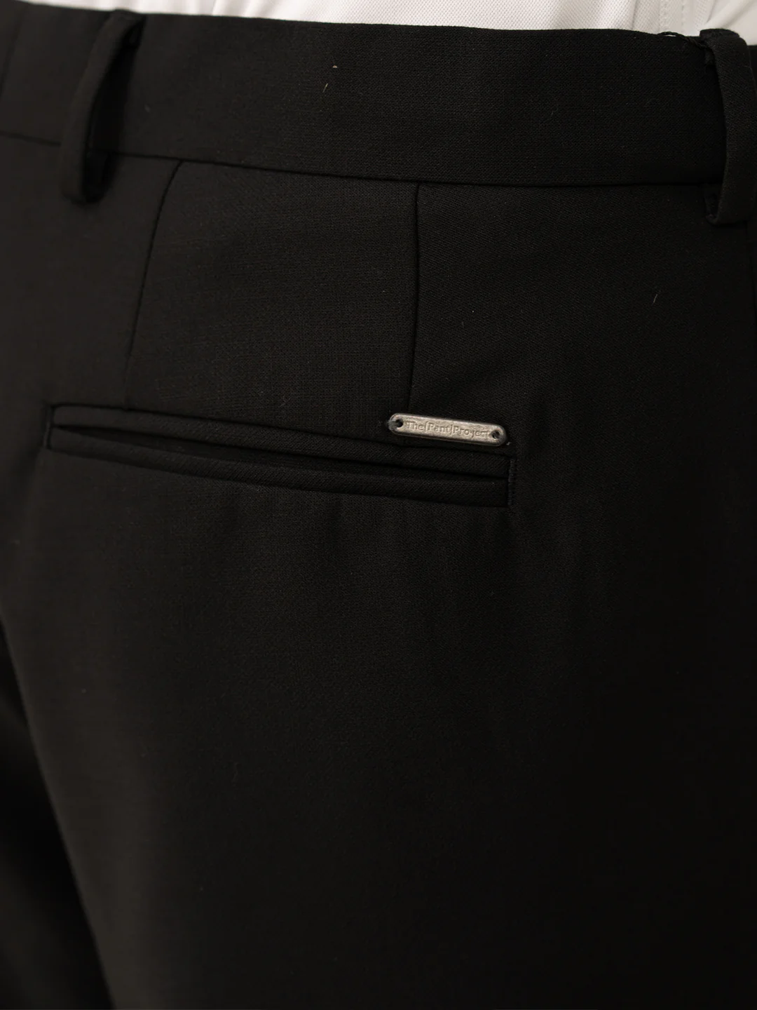 Authority Black Pro.Stretch Formal Trousers - Image 6