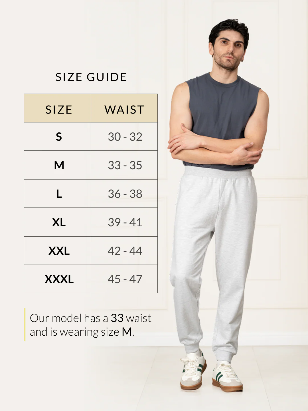 Axel Grey Tapered Fit Joggers - Image 4