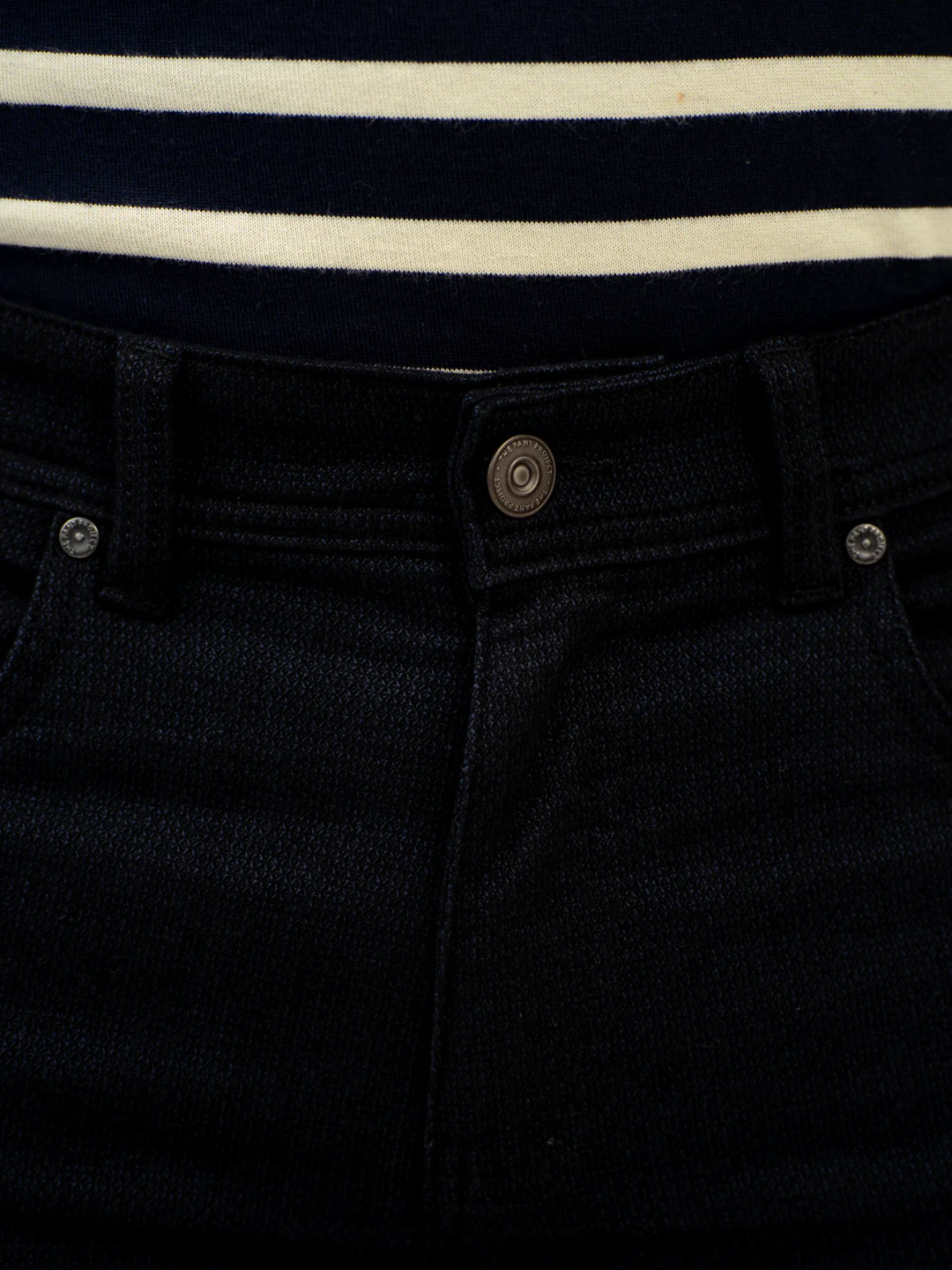 Back and Black Slim Fit Jeanos - Image 9