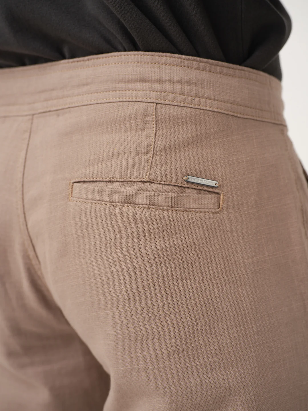 Baga Brown All Day Lounge Cotton Pants - Image 6