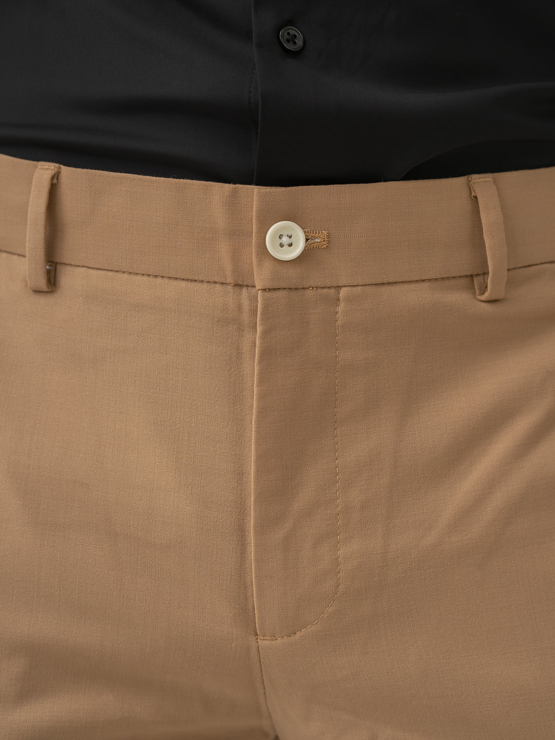 Baku Beige Luxury Merino Wool Pants - Image 8