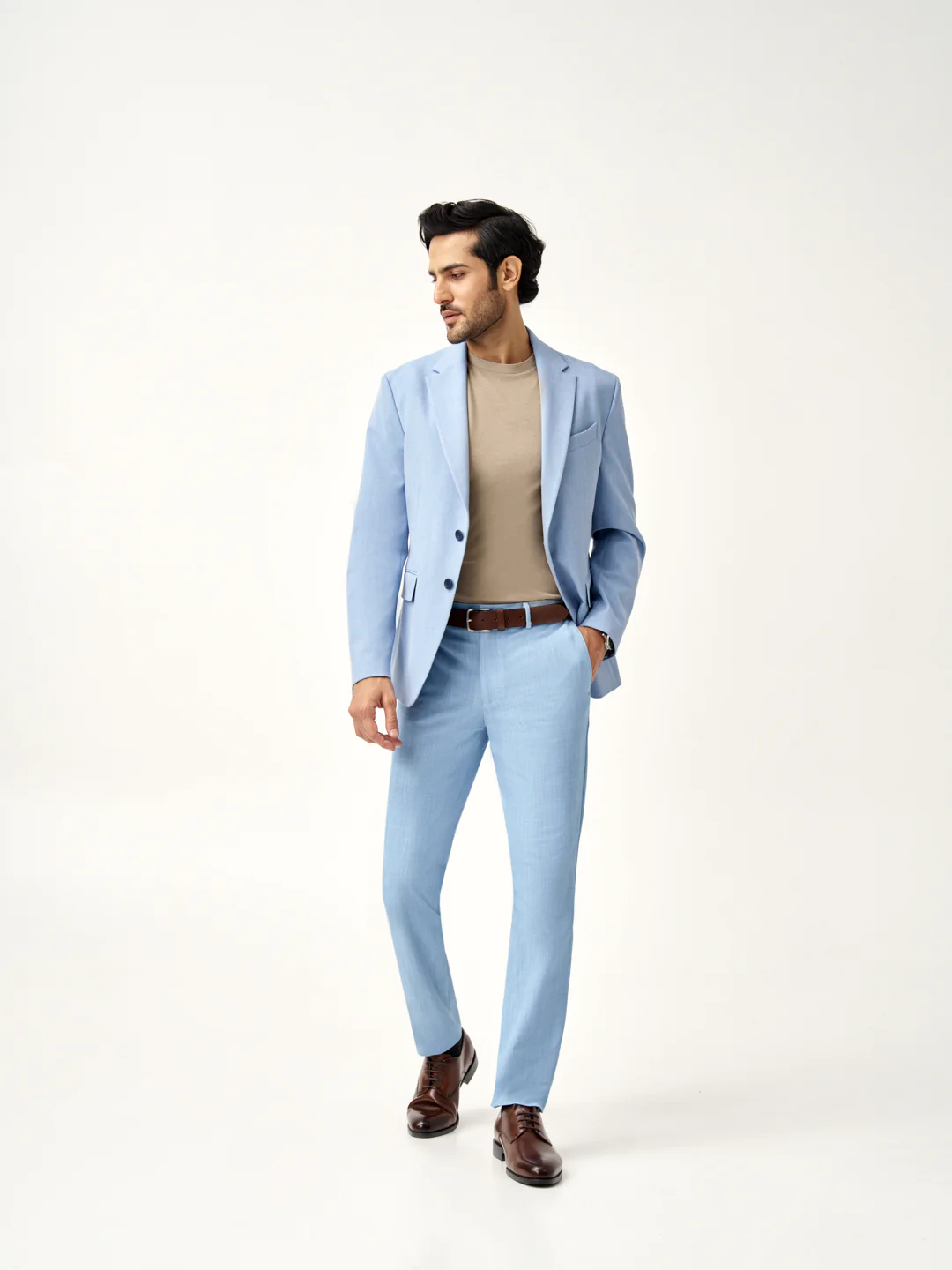 Bali Blue Business Casual Pants - Image 5