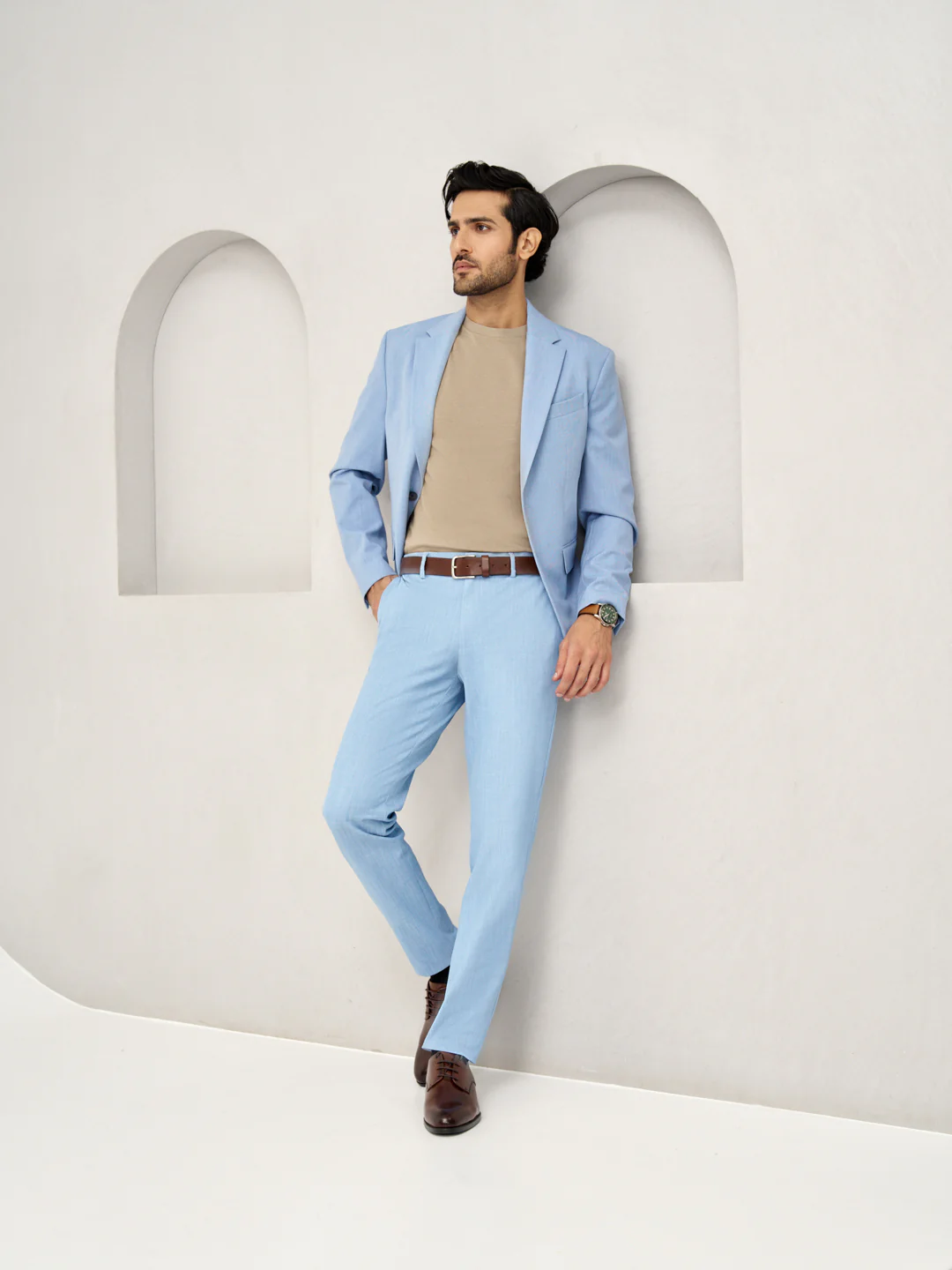 Bali Blue Business Casual Pants - Image 6
