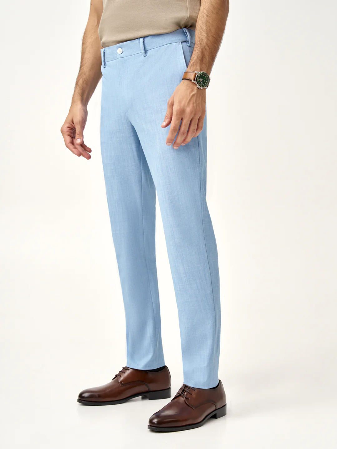 Bali Blue Business Casual Pants - Image 7