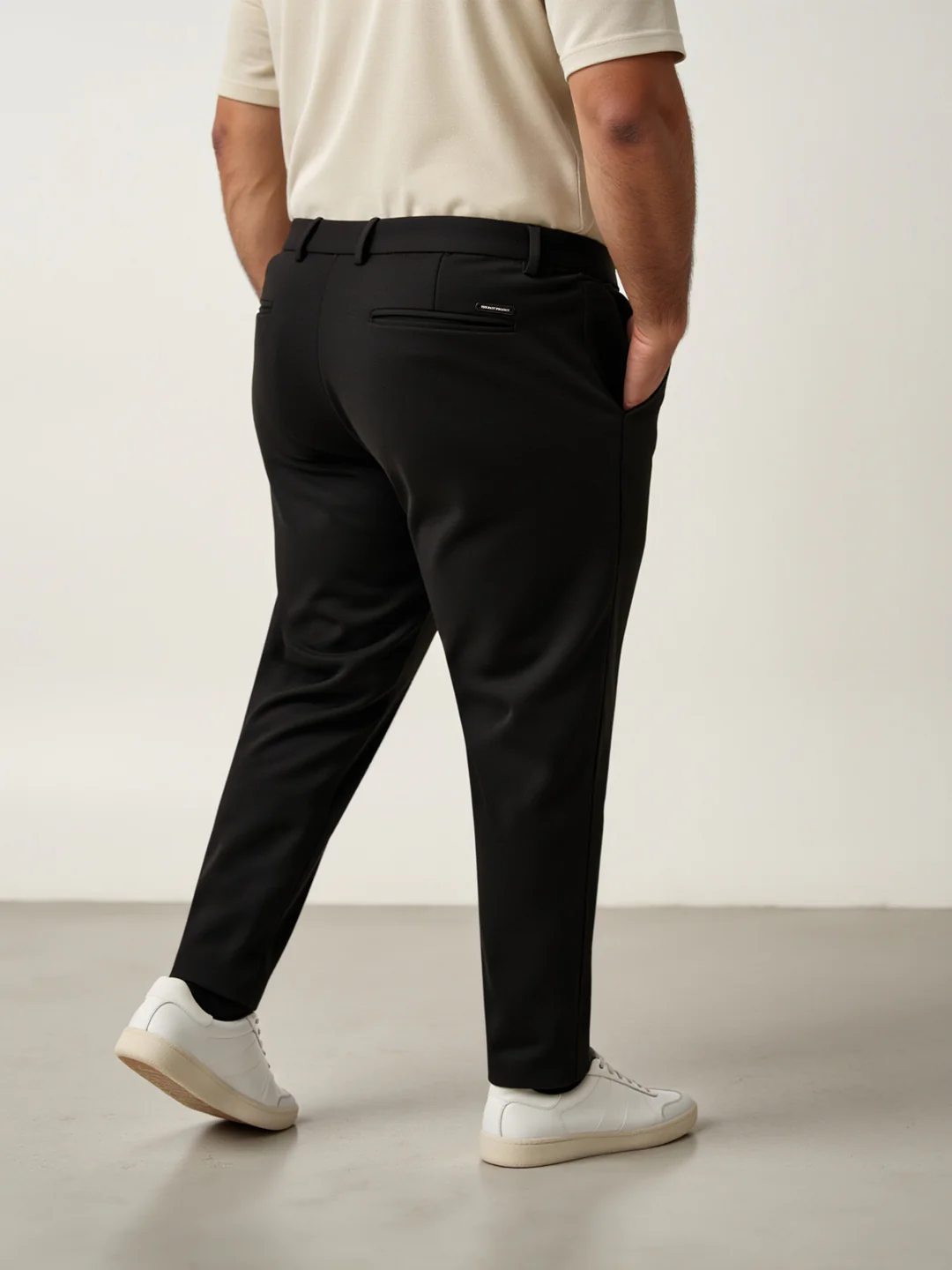 Bangalore Black Plus Size Power-Stretch Pants - Image 7