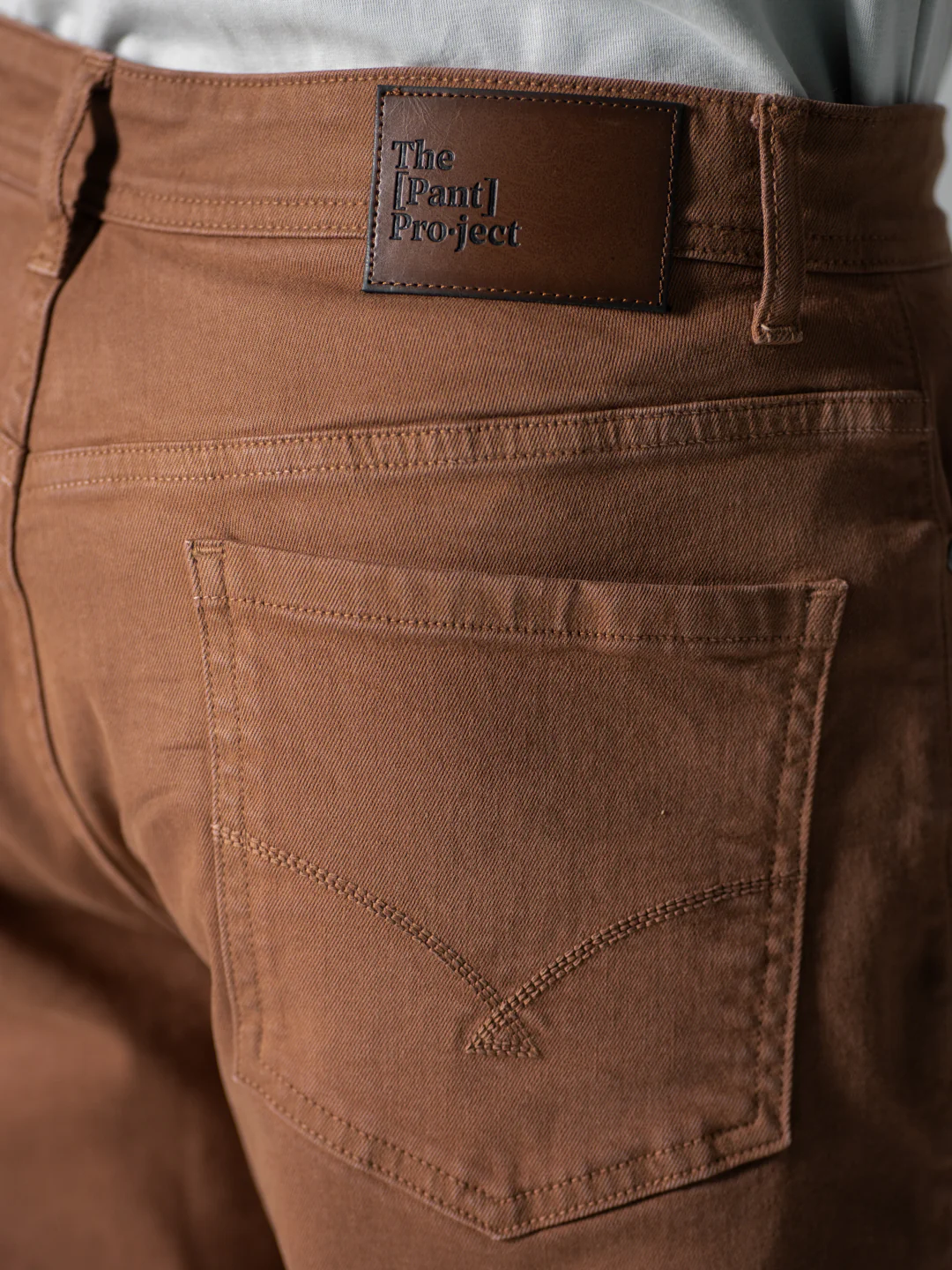 Bark Brown Relaxed Fit Jeans - Image 7