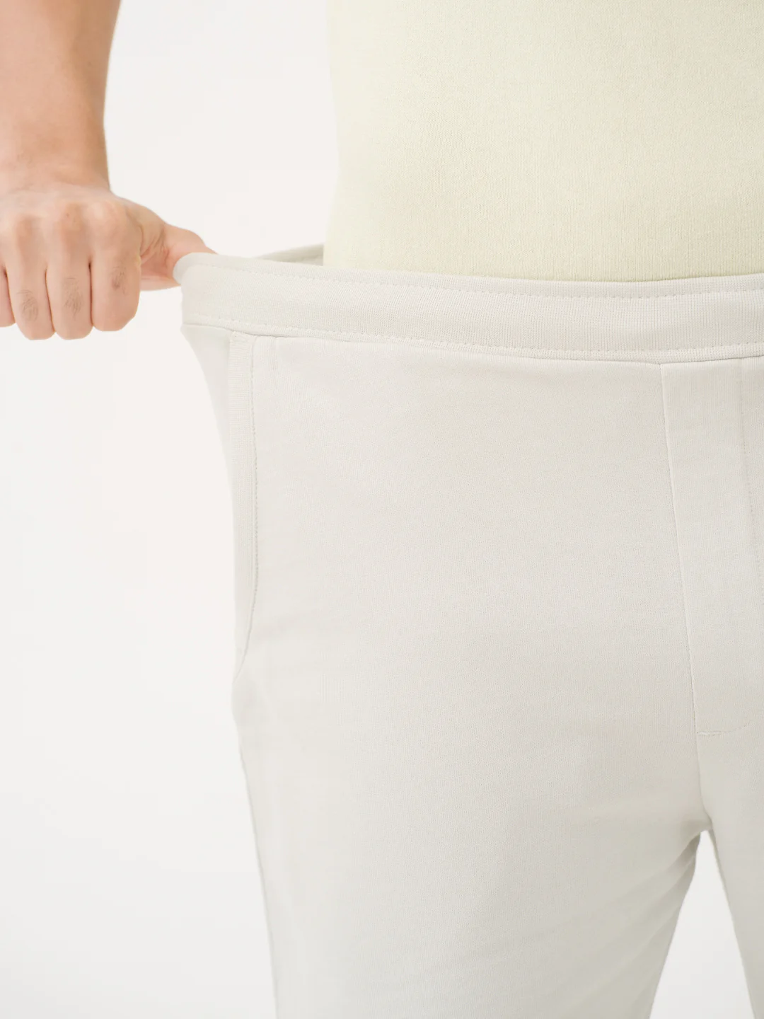 Beach Grey Relaxed Fit Sweatshorts - Image 4