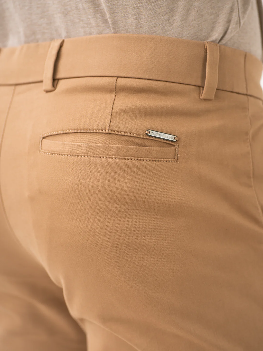 Court Khaki Slim Fit Stretch Chinos - Image 6