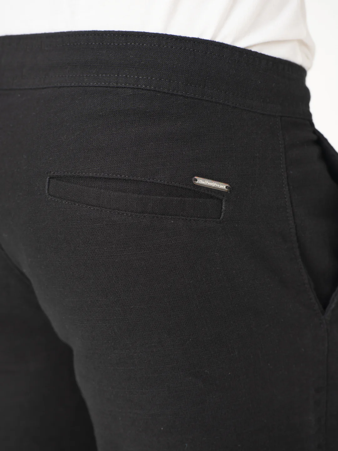 Belvidere Black All Day Lounge Cotton Shorts - Image 8