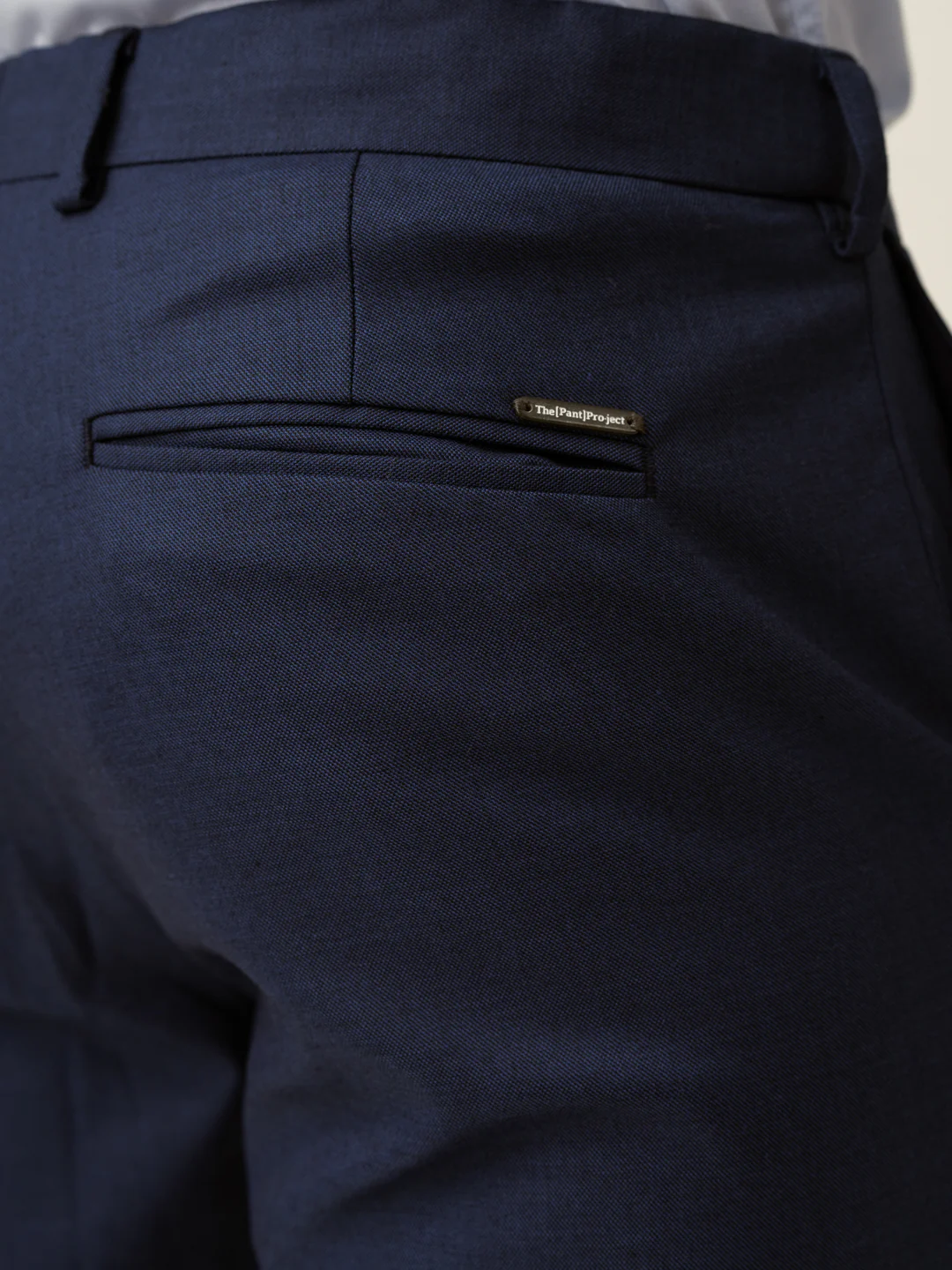 Billy Blue Textured Formal Pants - Image 6
