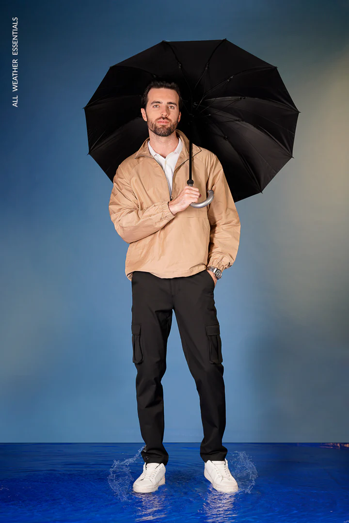 Black All Weather Cargo Stretch Pants - Image 3