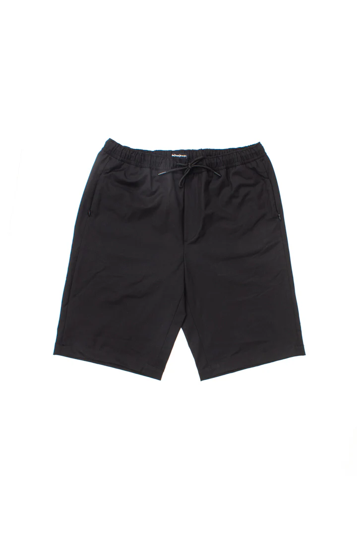 Black All Weather Stretch Drawstring Shorts - Image 5