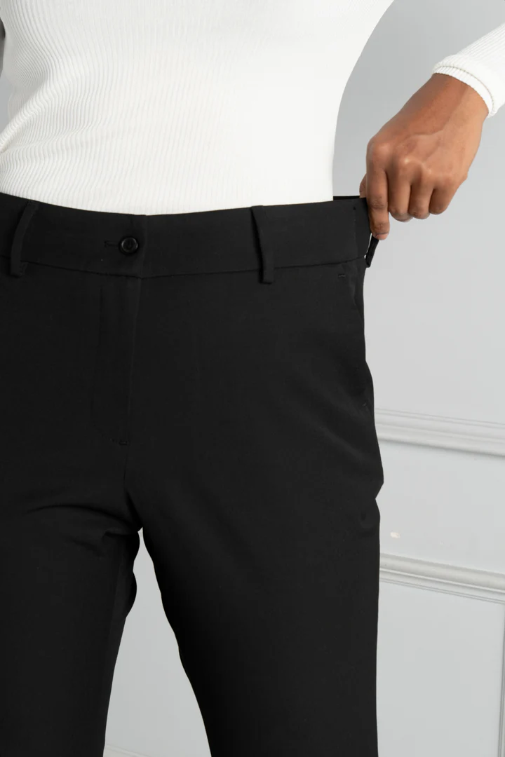 Black All Weather Stretch Pants - Women - Image 5