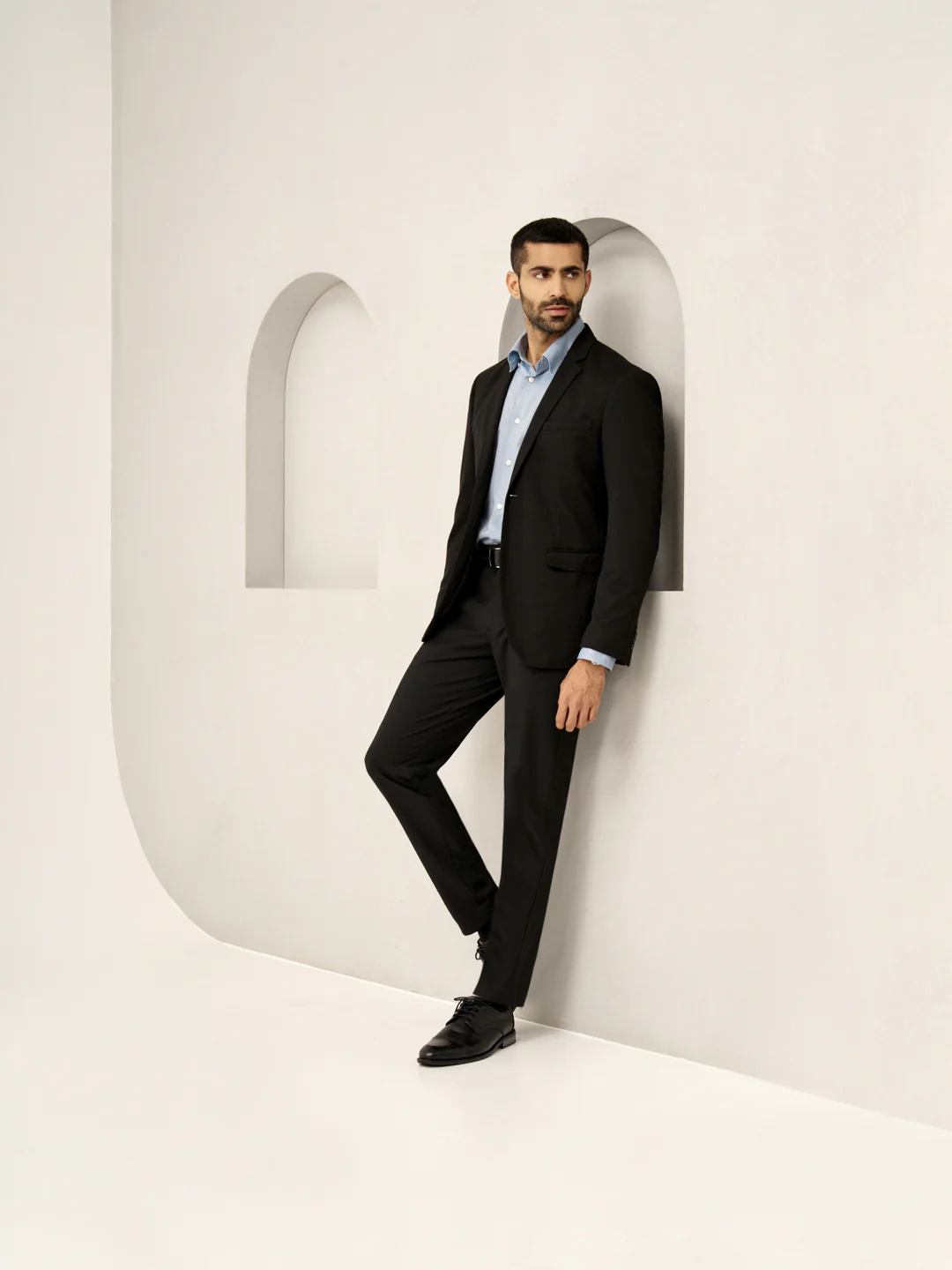 Black All Weather Stretch Pants - Image 7