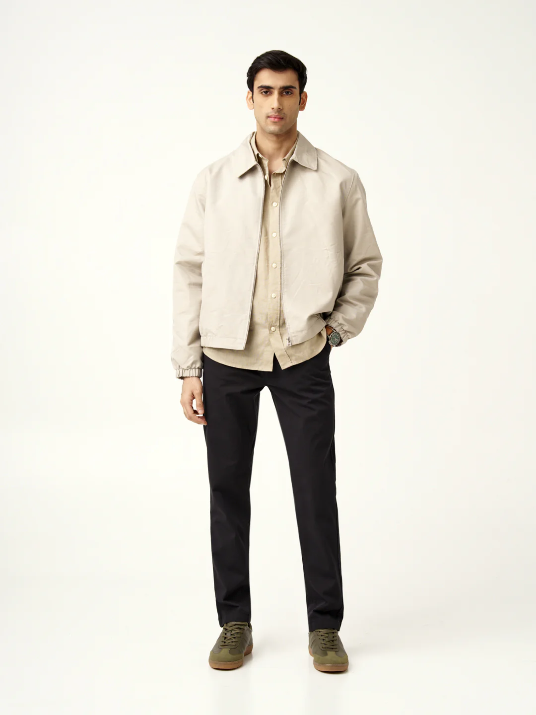 Black Shadow Stretch Chinos - Image 8