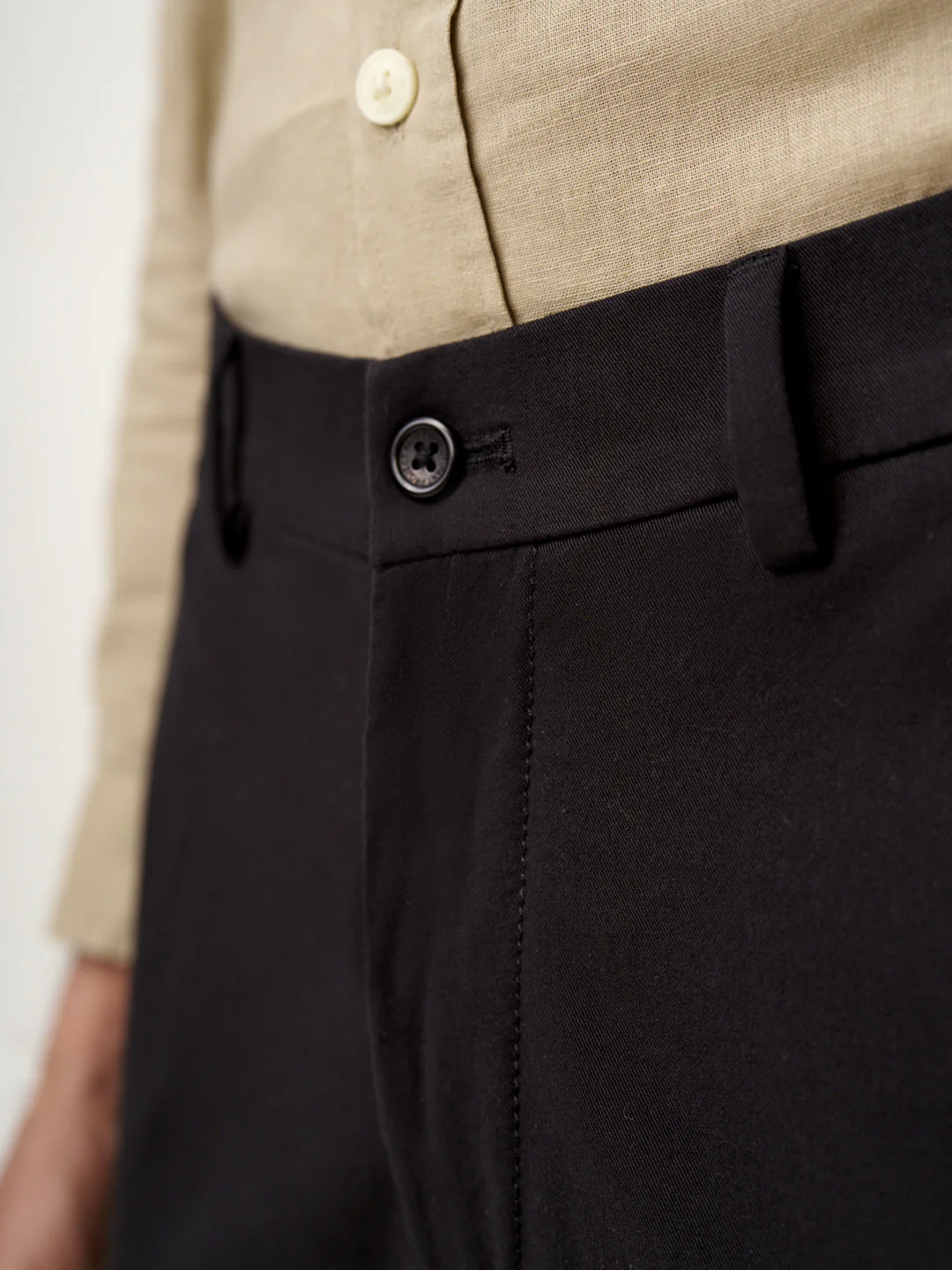 Black Shadow Stretch Chinos - Image 9