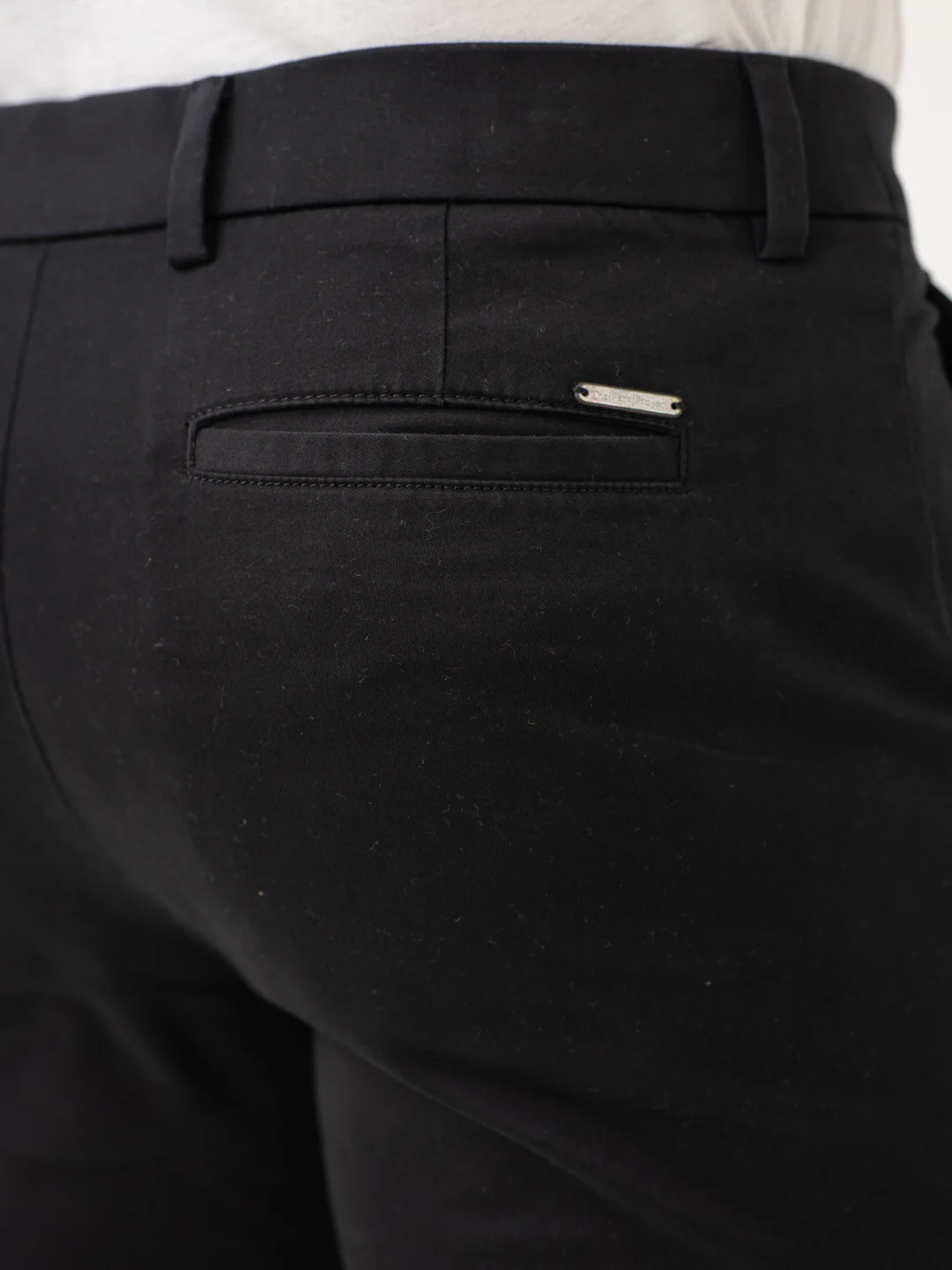 Box Black Slim Fit Stretch Chinos - Image 6