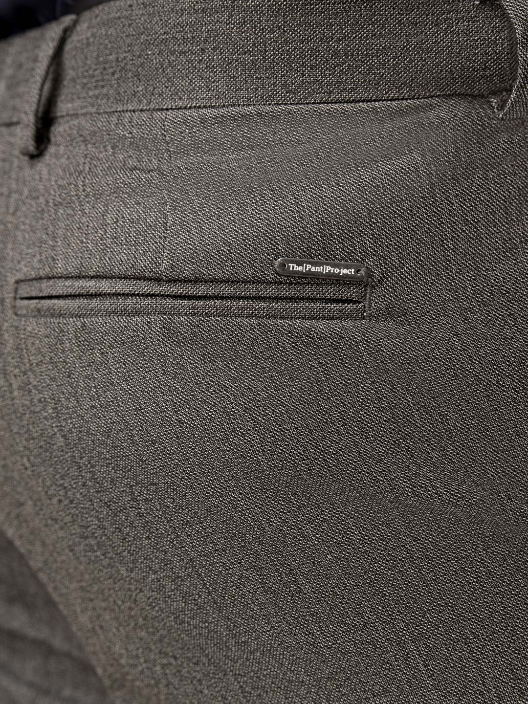 Black & White Textured All Weather Stretch Pants - Image 7