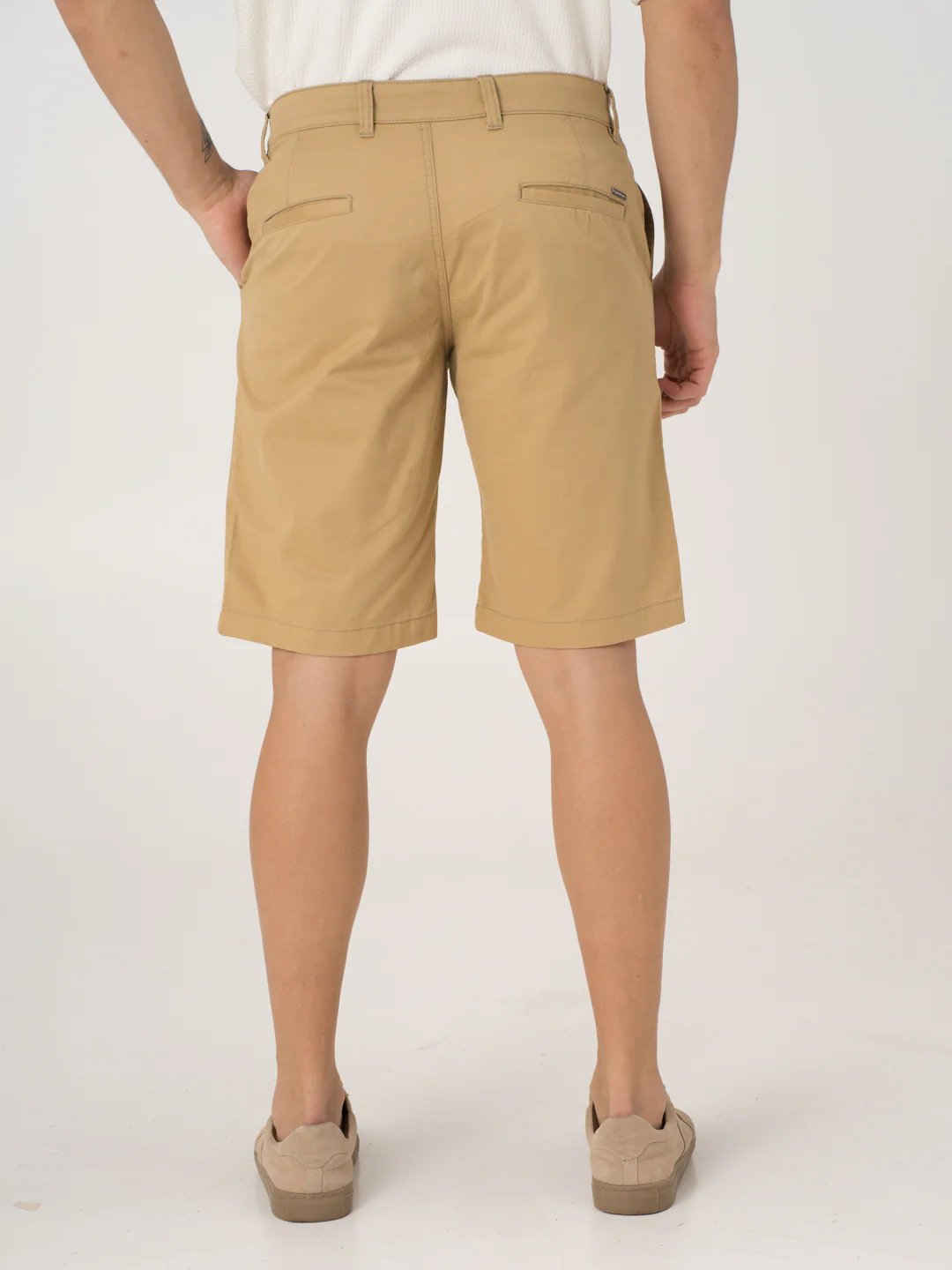 Blonde Khaki Chino Shorts - Image 5
