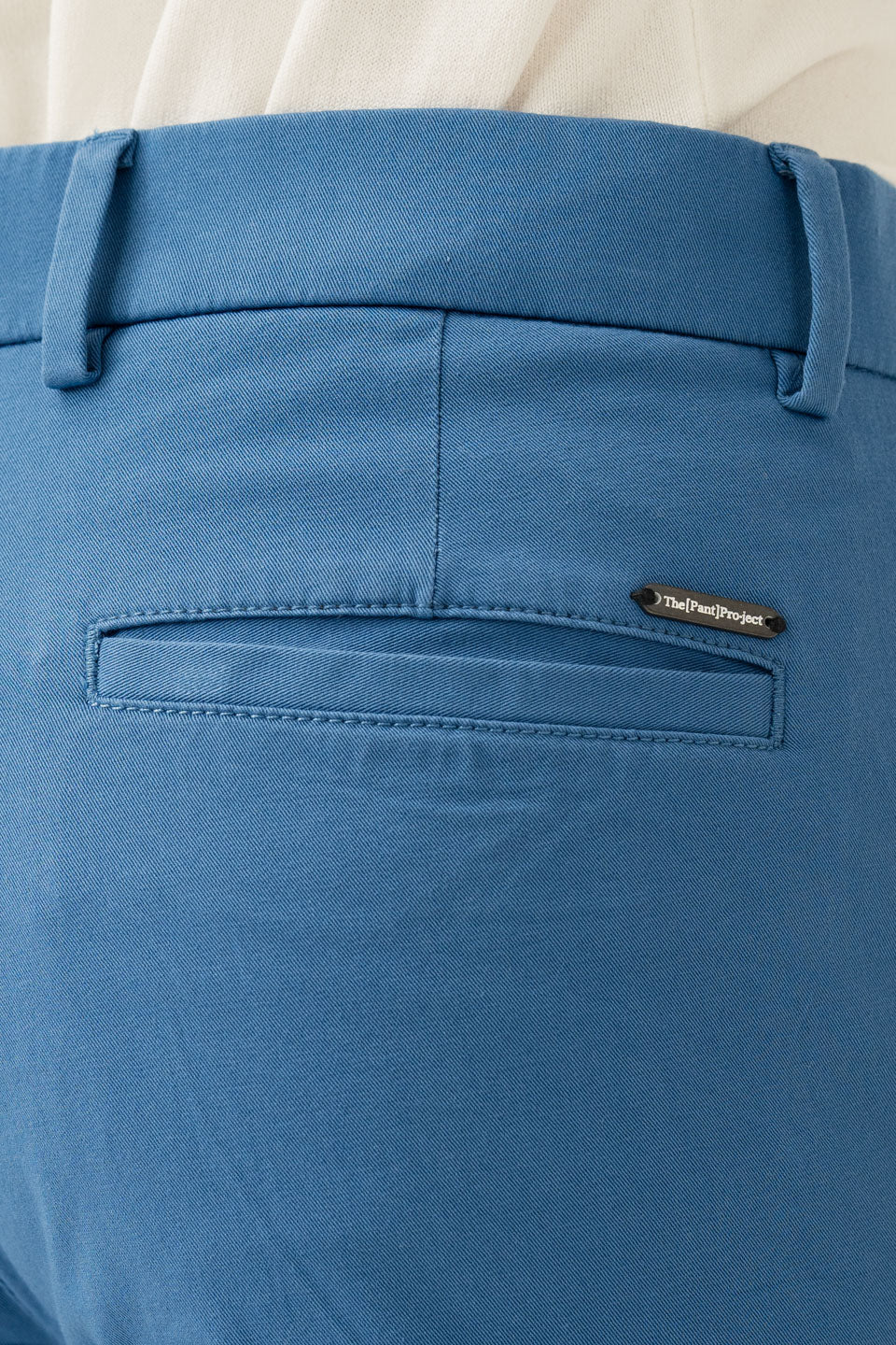 Track Blue Slim Fit Stretch Chinos - Image 6