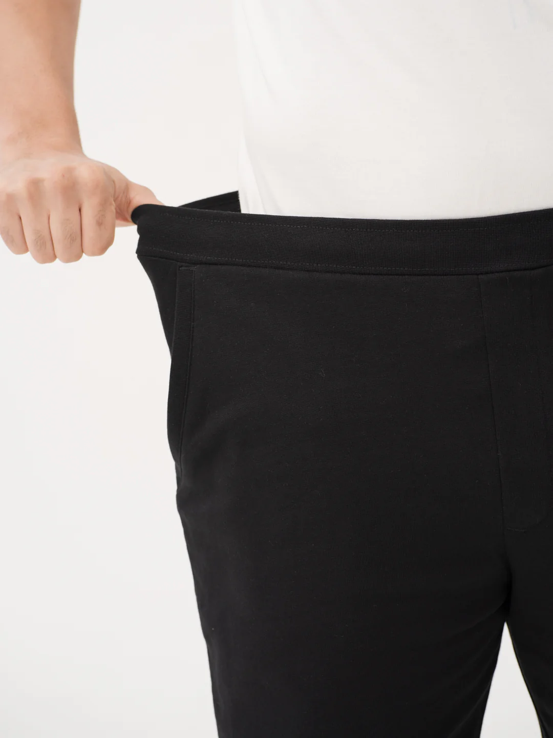 Bonfire Black Relaxed Fit Sweatshorts - Image 4