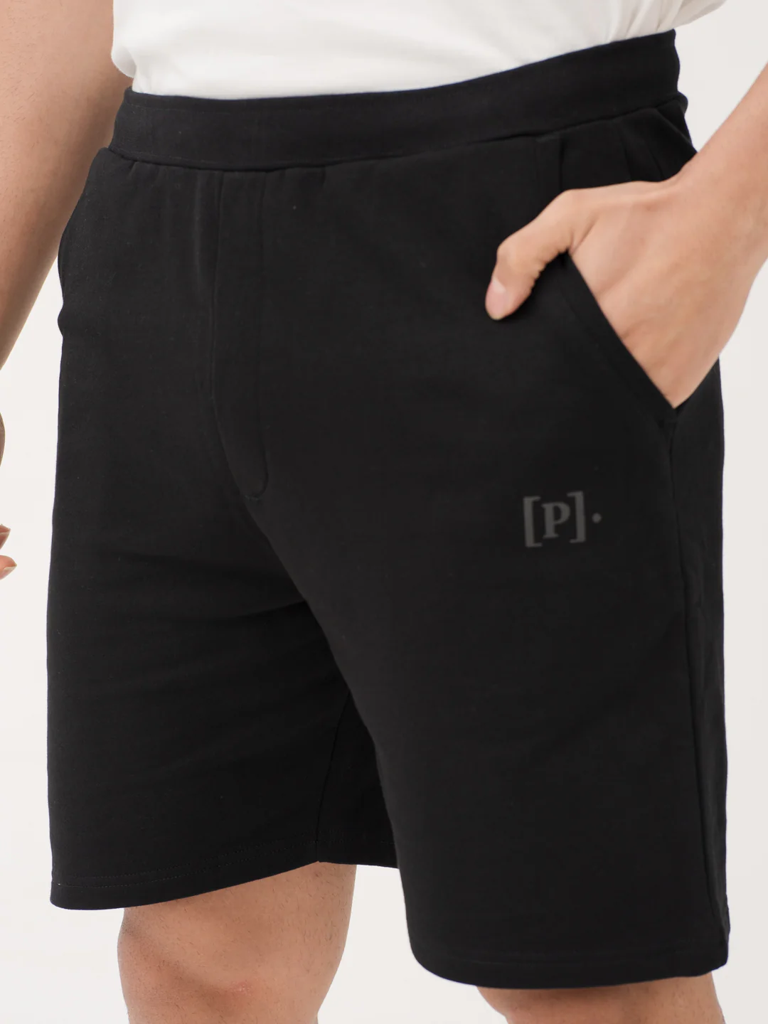 Bonfire Black Relaxed Fit Sweatshorts - Image 8