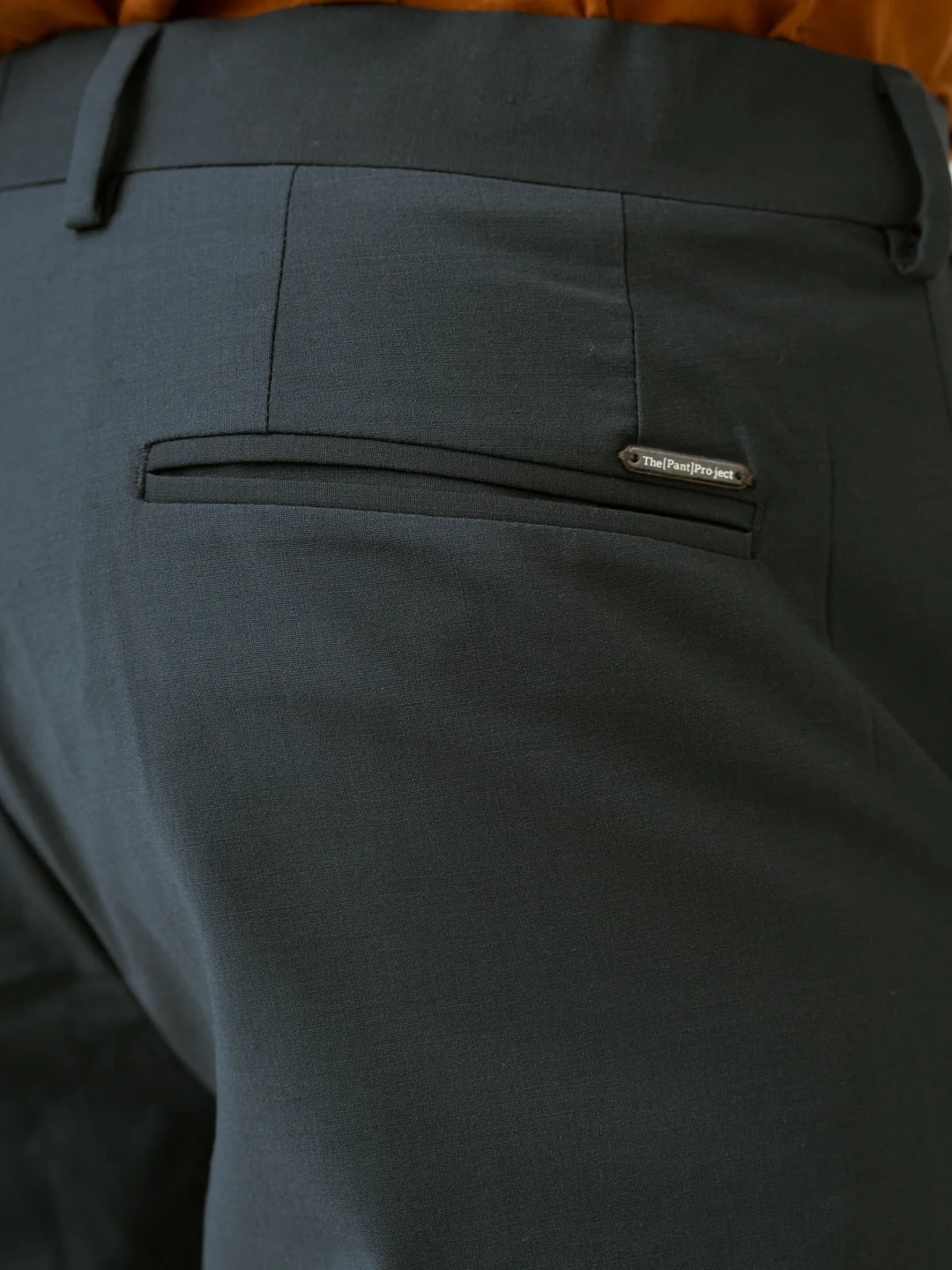 Bottle Green Merino Wool Pants - Image 6