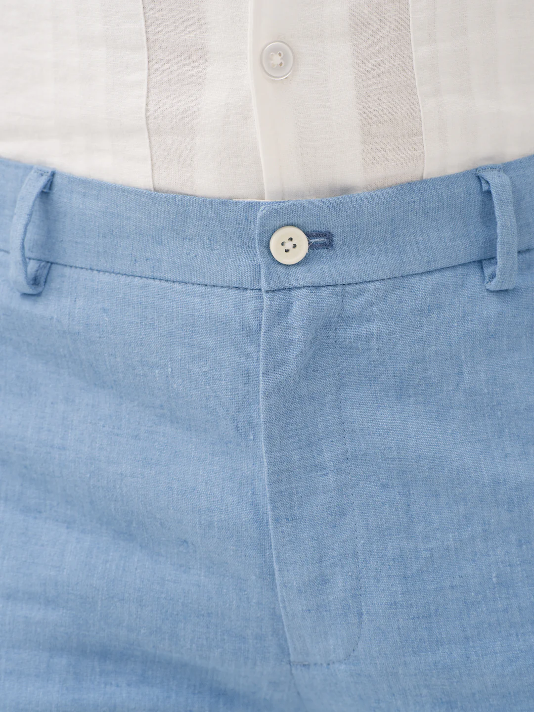 Breatheloop Blue Linen Sorona Pants - Image 9