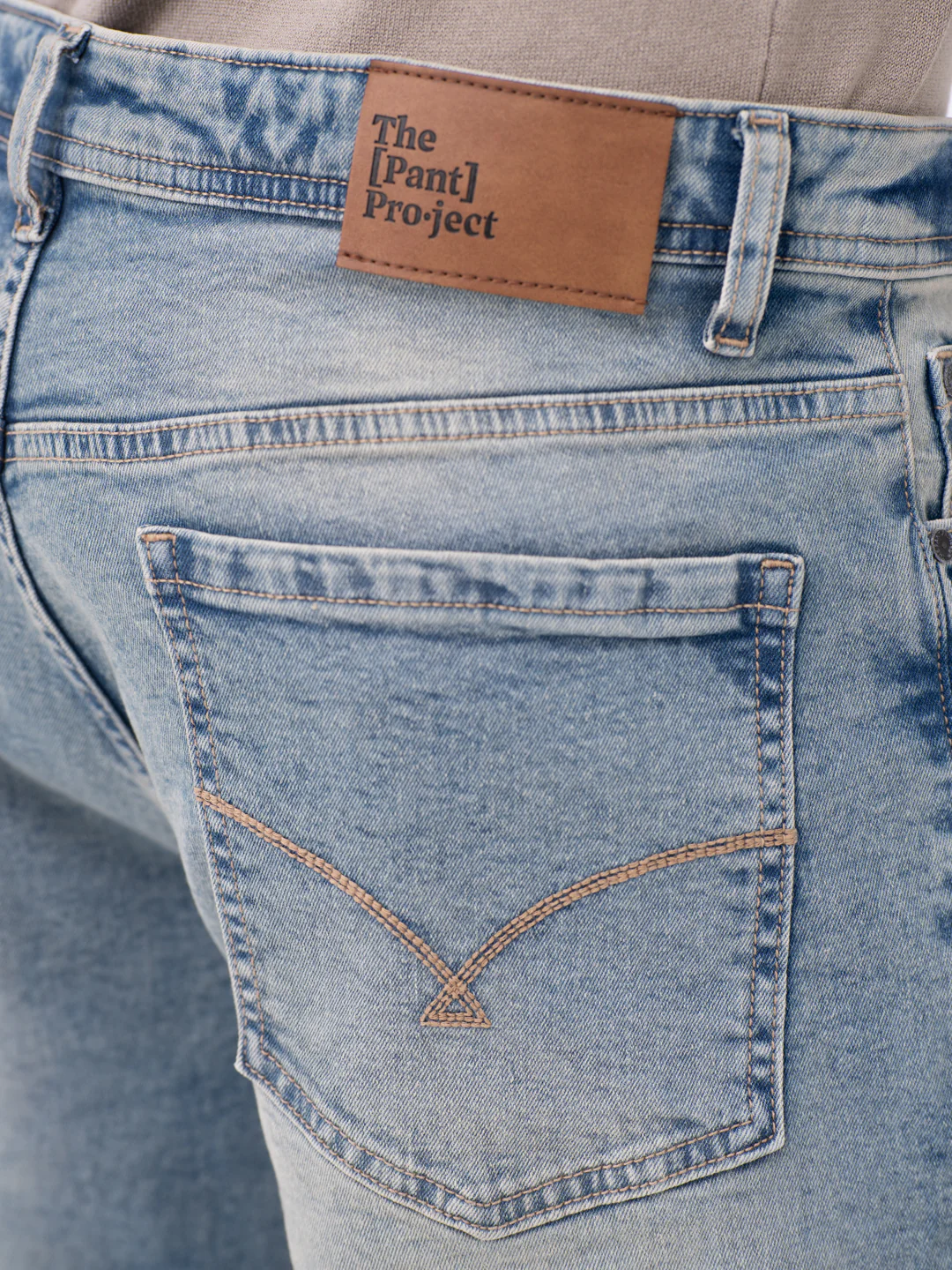 Burnt Vintage Blue Relaxed Fit Jeans - Image 7