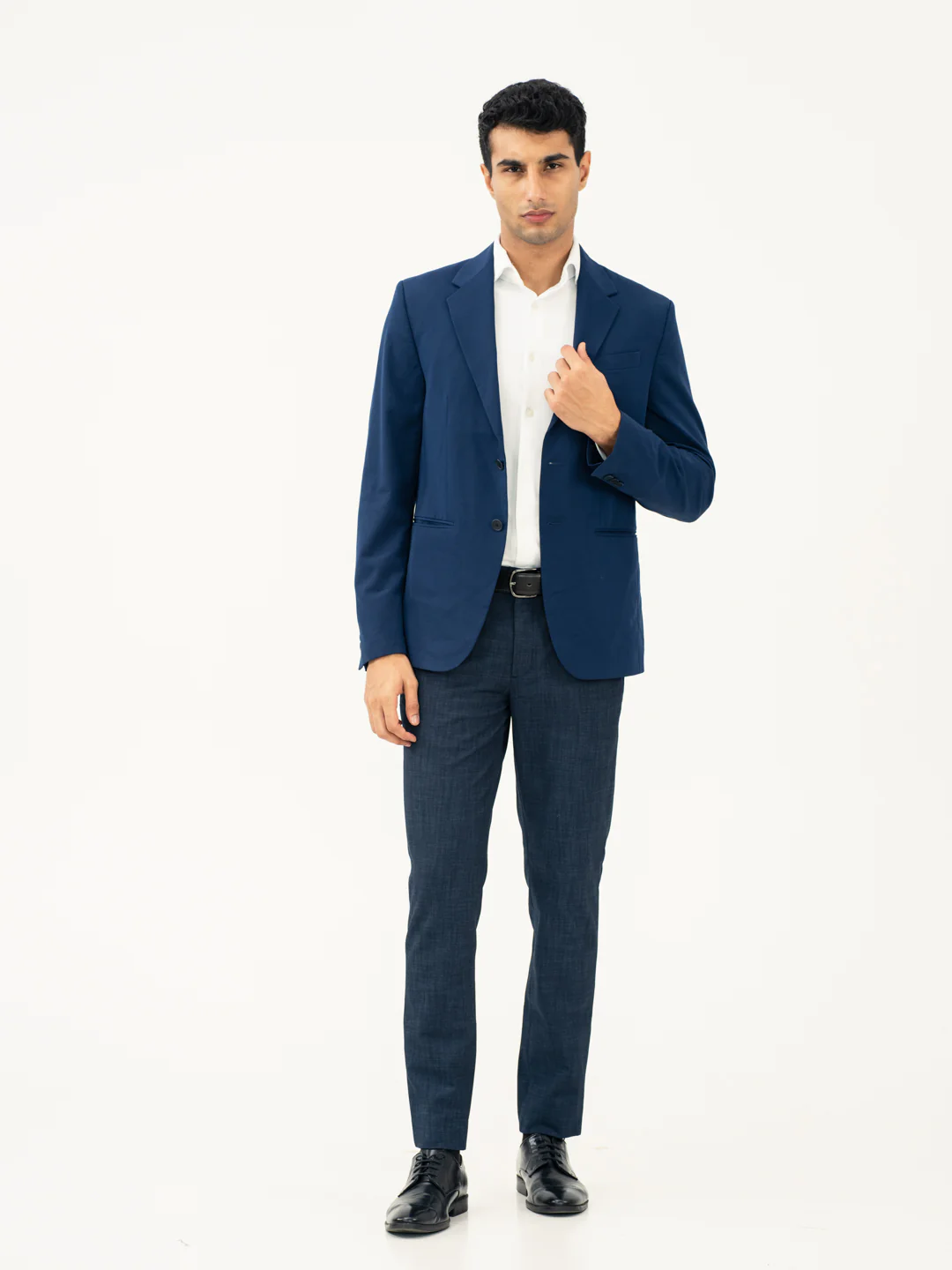 Cadet Blue Business Casual Pants - Image 2