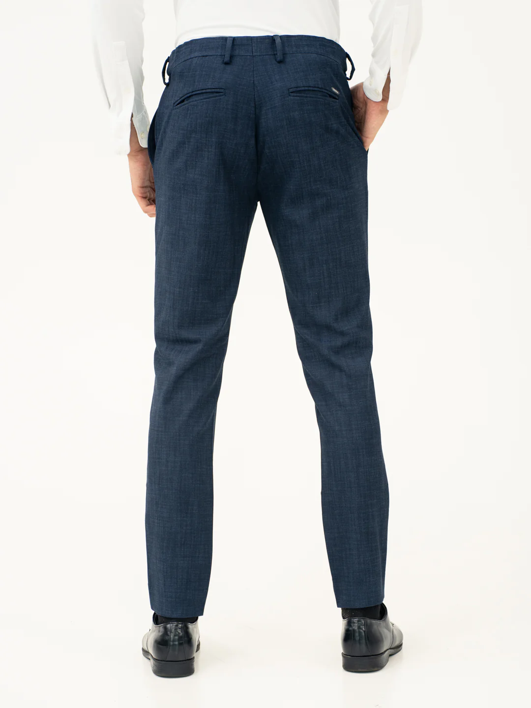 Cadet Blue Business Casual Pants - Image 6