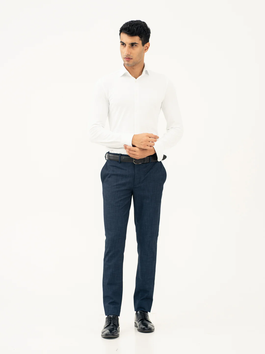 Cadet Blue Business Casual Pants - Image 8