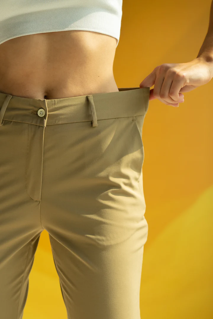 Camel Stretch Women Formal Pants - Image 4