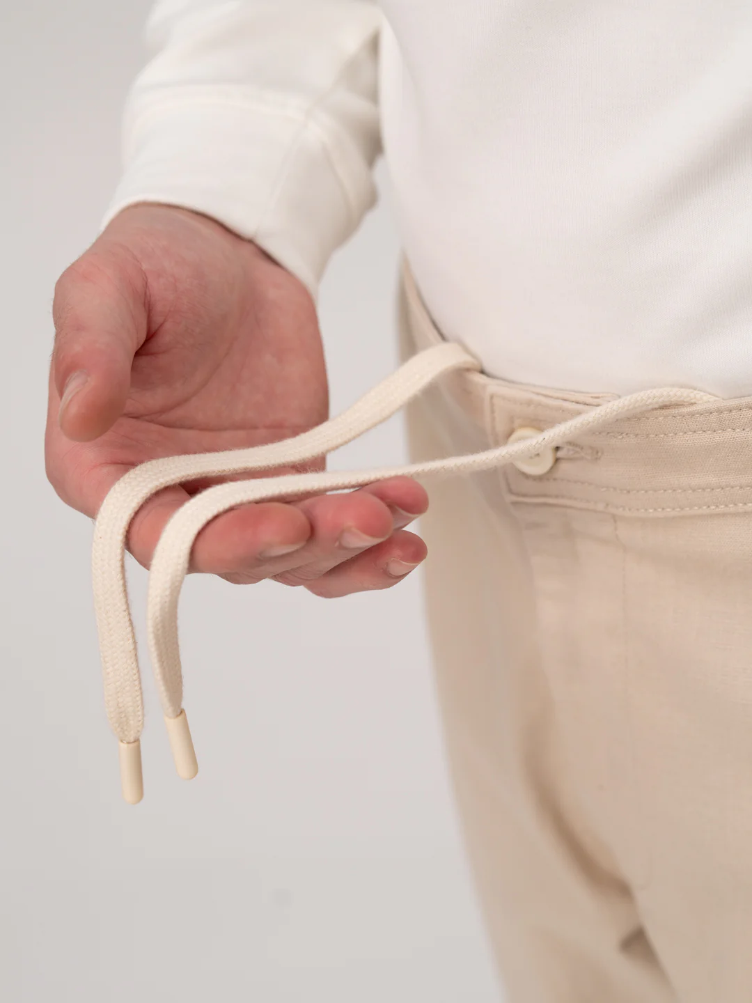 Cappadocia Beige Relaxed Fit Lounge Pants - Image 6
