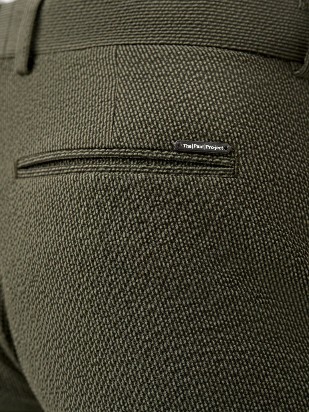 Chandigarh Green Checks Seersucker Pants - Image 6