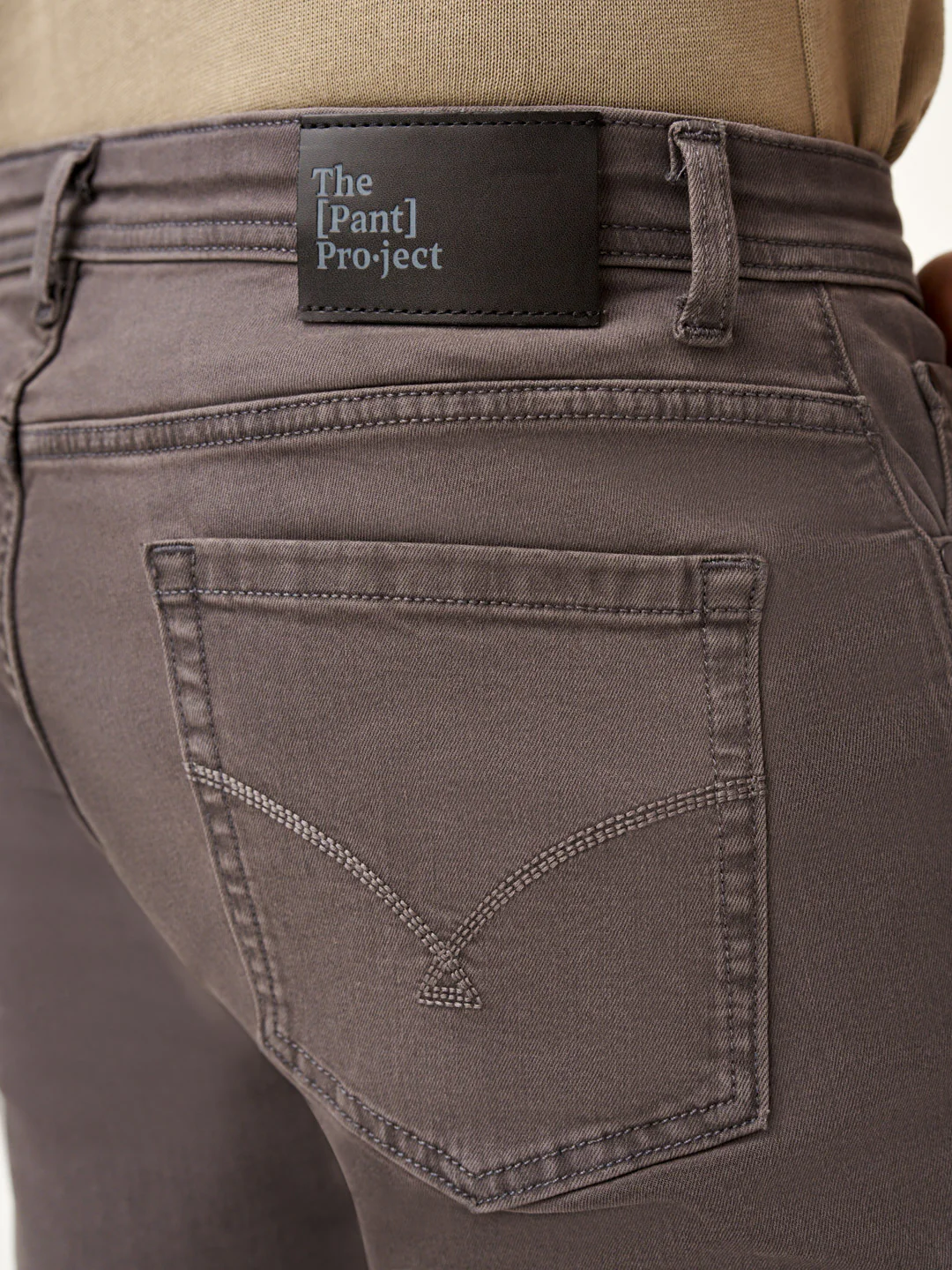 Charcoal Grey Power-Stretch Slim Fit Jeans - Image 8