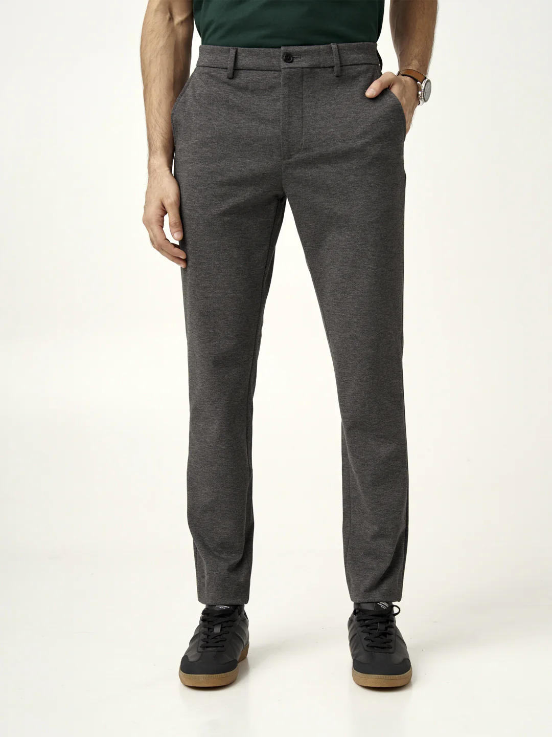 Charcoal Power-Stretch Pants - Image 3