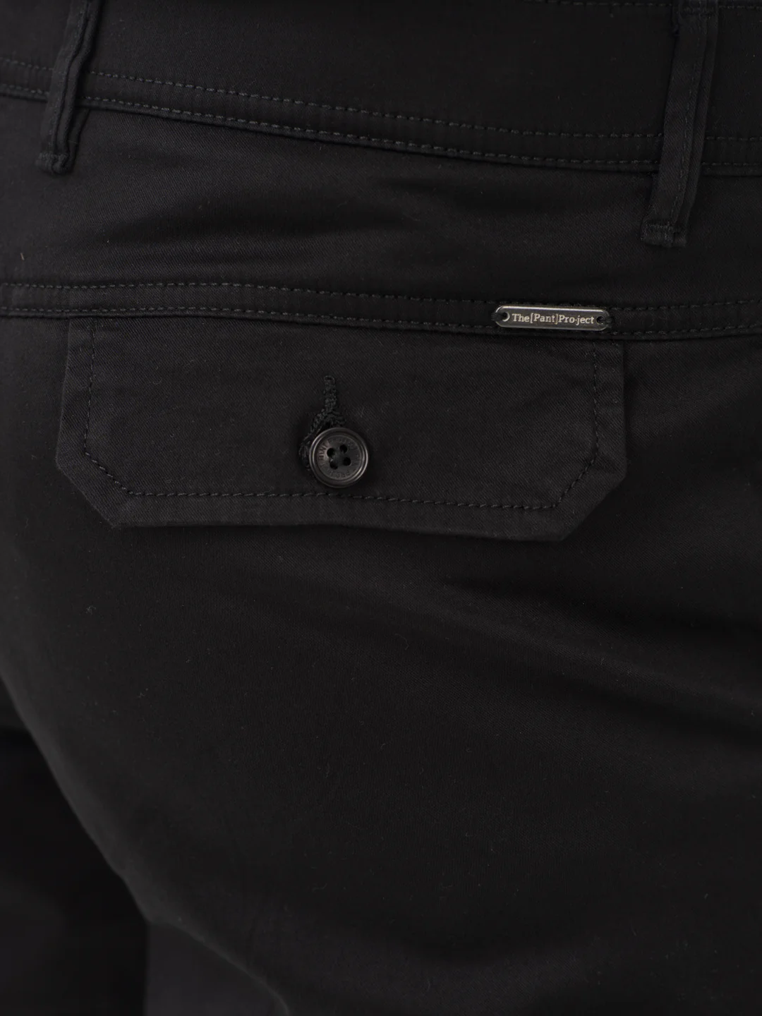 City Black Relaxed Fit Stretch Cargo Pants - Image 6